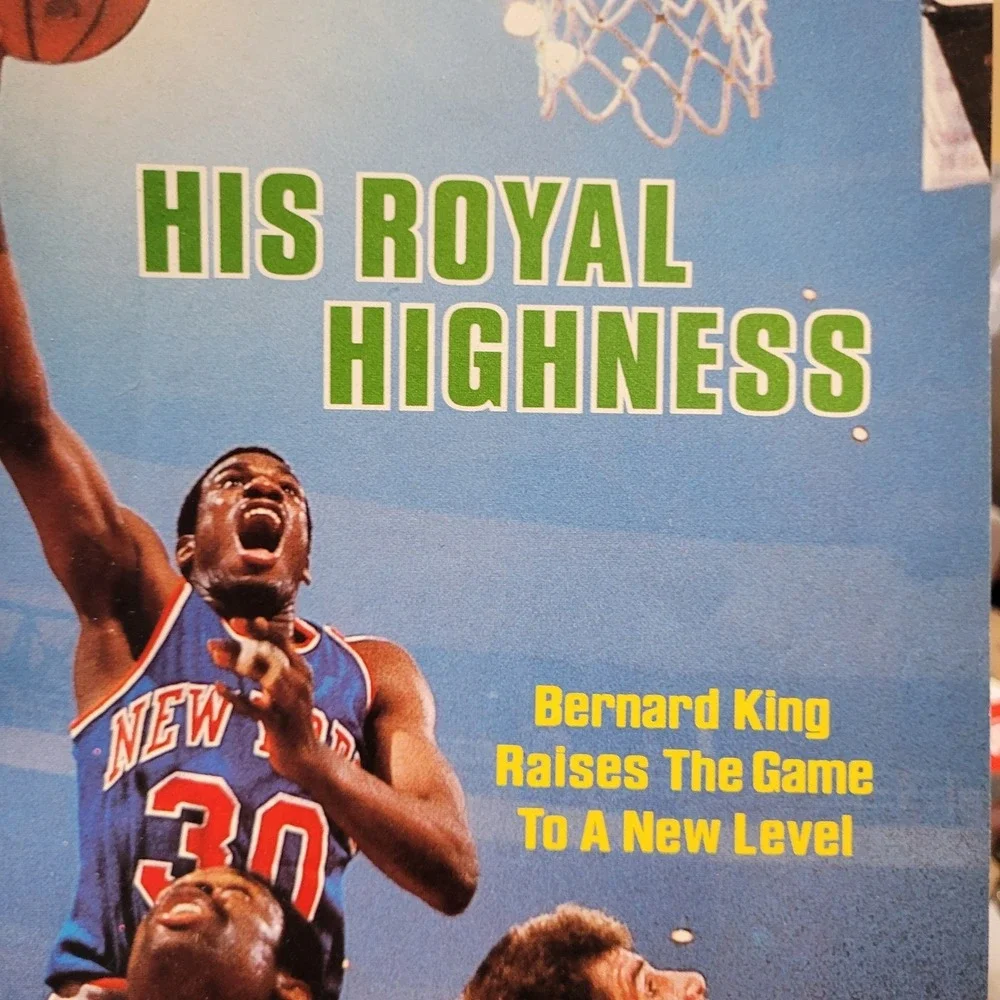 Sports Illustrated May 7 1984 Bernard King Basketball Magazine vintage‎